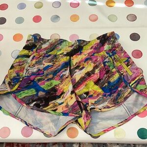 lululemon Multicolor Tracker Shorts